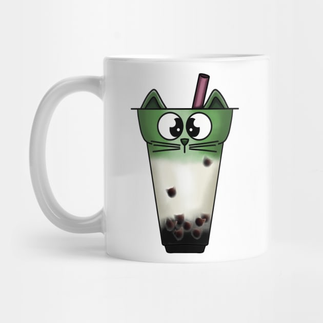 Boba Meow Tea by Nuffypuffy